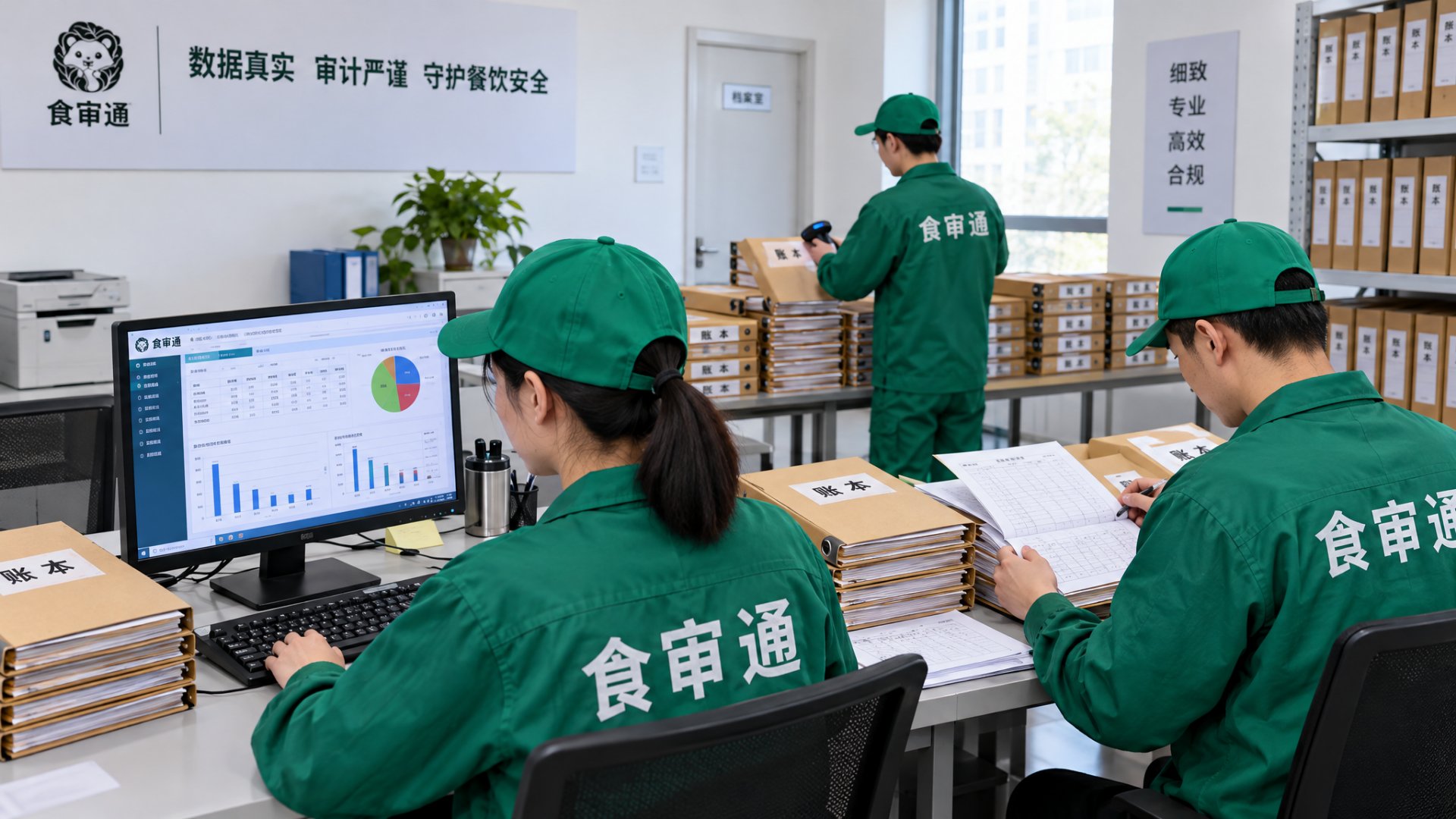 台账整理现场