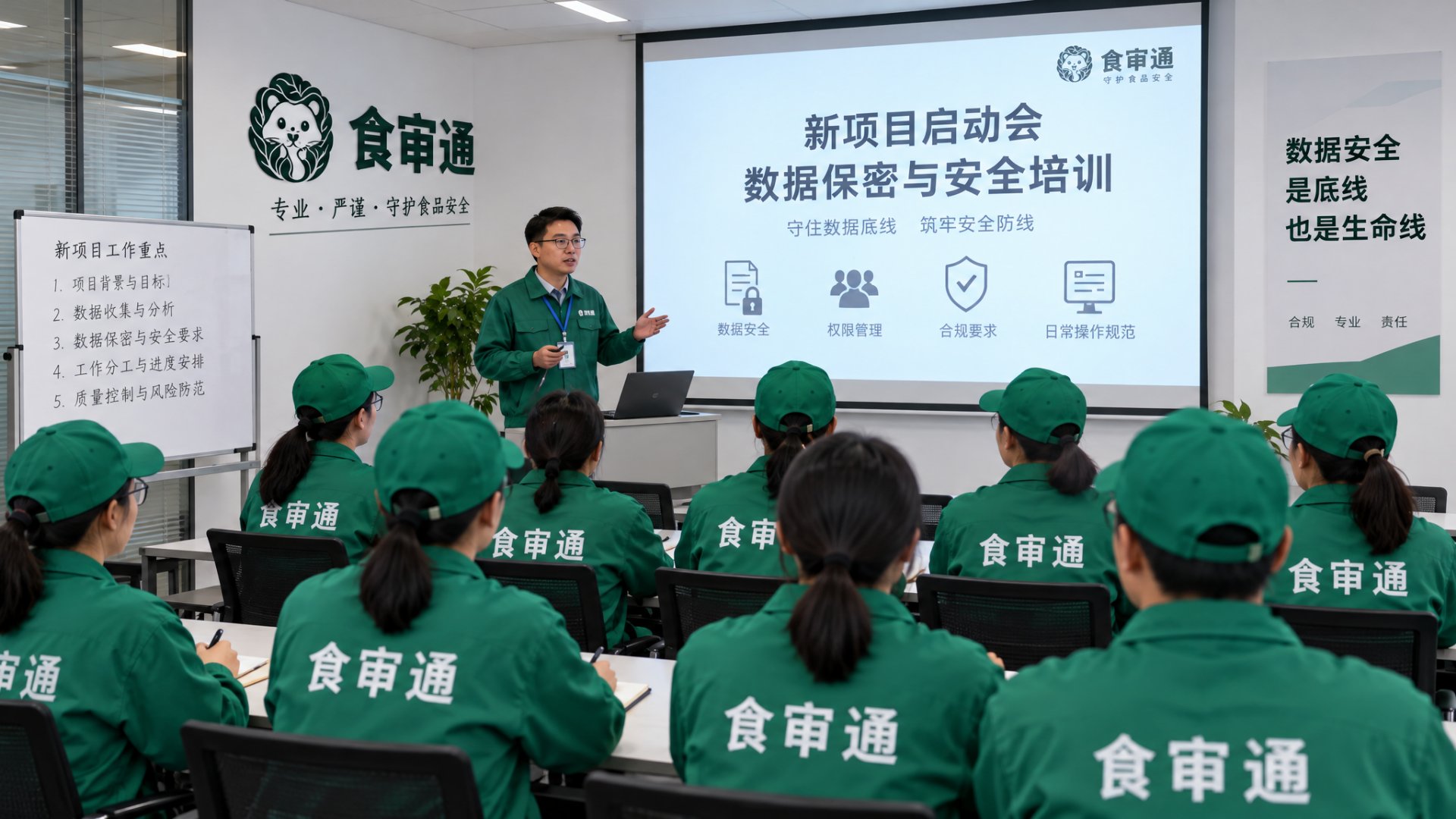 团队培训现场